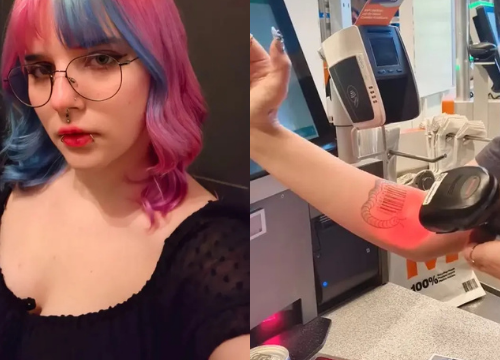 Woman’s Red Bull Barcode Tattoo That Scans Sparks Internet Frenzy