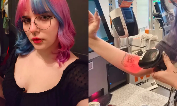 Woman’s Red Bull Barcode Tattoo That Scans Sparks Internet Frenzy