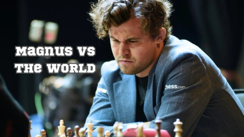 Chess Grandmaster Versus the World: When One Mind Battles Thousands